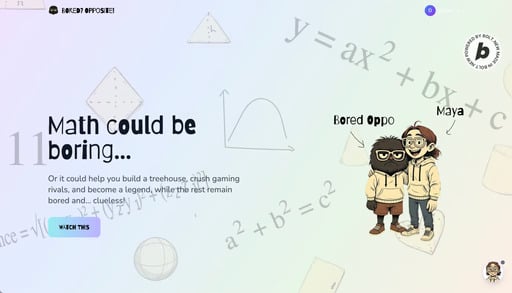 Bored? Opposite!
